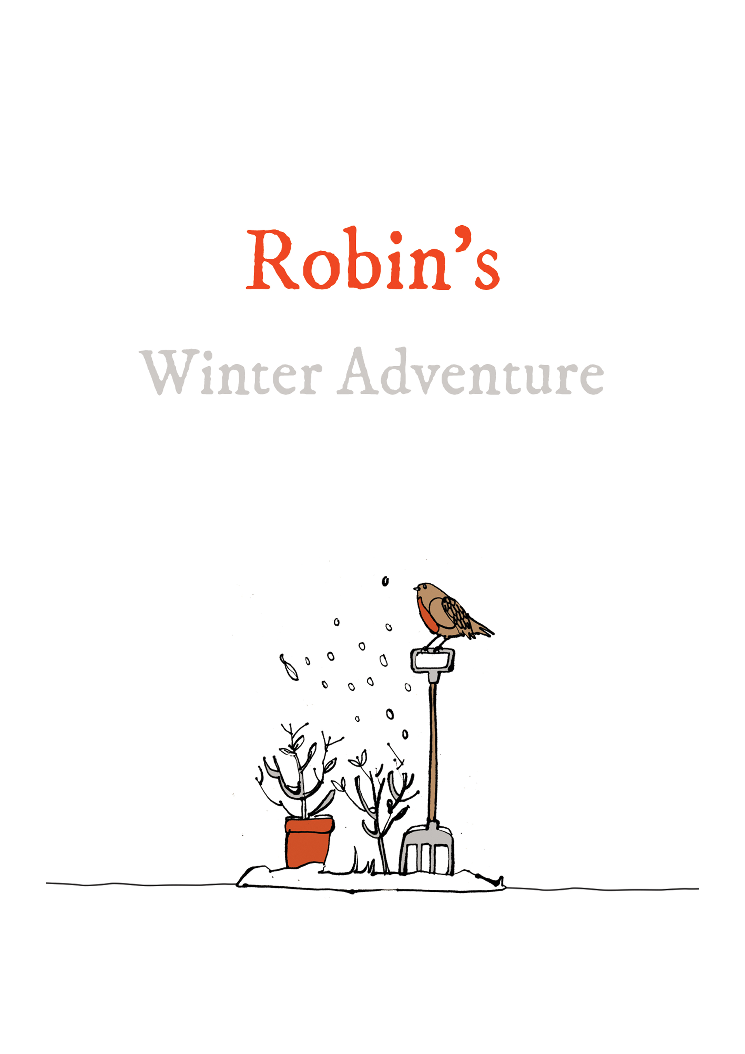 Illustrated Story of Robin's Winter Adventure